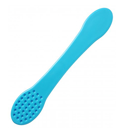 Textured Blue Silicone CBT Ball Slapper