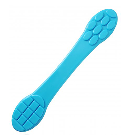 Textured Blue Silicone CBT Ball Slapper