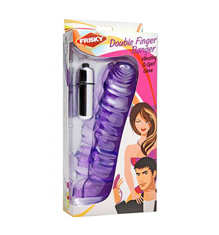 Double Finger Banger Vibrating G-Spot Glove