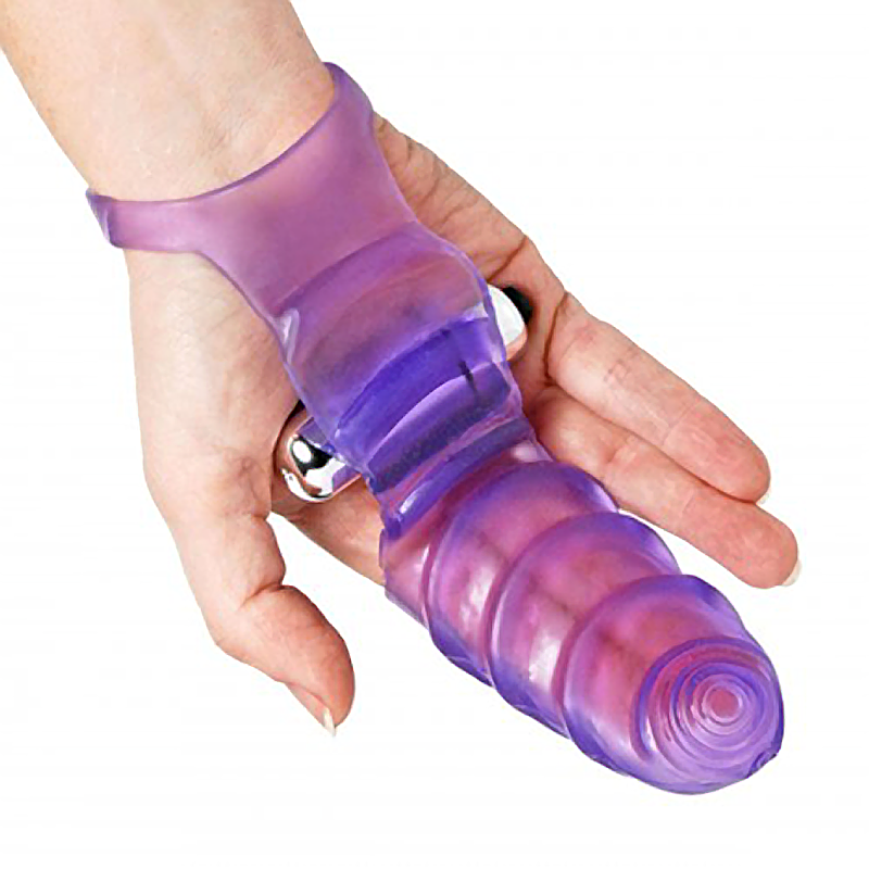 Double Finger Banger Vibrating G-Spot Glove Double Finger Banger Vibrating G-Spot Glove