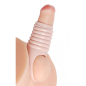 Really Ample Ribbed Penis Enhancer Sheath Really Ample Ribbed Penis Enhancer Sheath