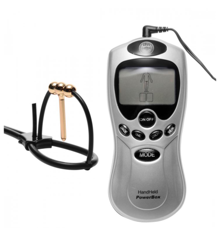 Vigor Corona Estim Urethral Insert with Powerbox