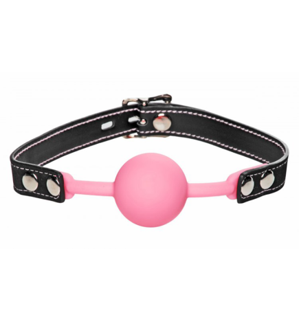 Glow Gag Glow in the Dark Silicone Ball Gag