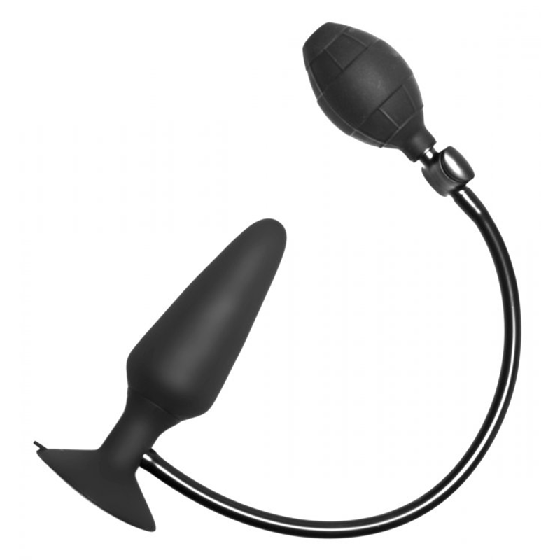 Inflatable Silicone Suction Cup Butt Plug Inflatable Silicone Suction Cup Butt Plug
