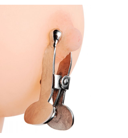 Stainless Steel Ball-Tipped Nipple Clamps
