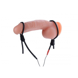 Vigor II Cock and Ball Ties and Frenum Electro Stimulator
