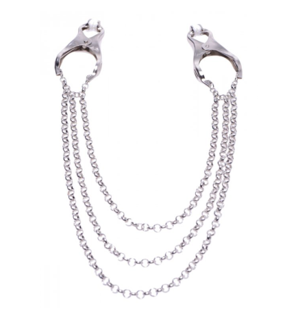 Affix Triple Chain Nipple Clamps