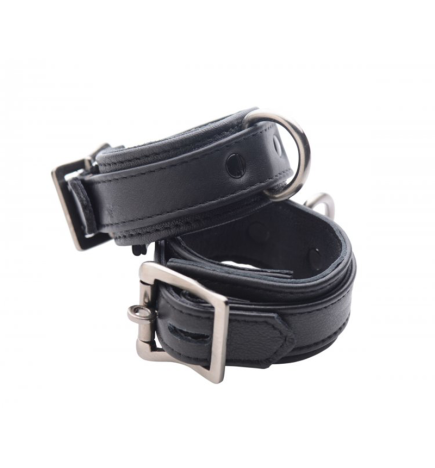 Strict Leather Luxury Locking Wrist Cuffs