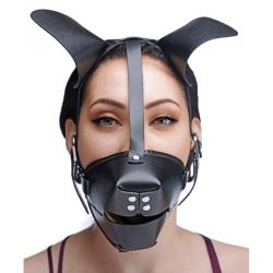 Puppy Play Hood and Breathable Ball Gag