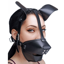 Puppy Play Hood and Breathable Ball Gag