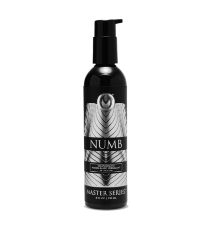 Numb Desensitizing Water Based Lubricant - 8 oz.
