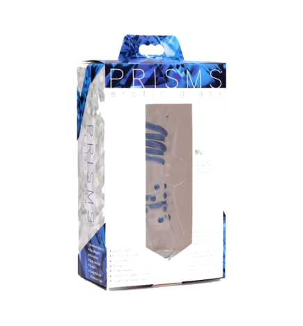 Blu Dual Ended Glass Dildo