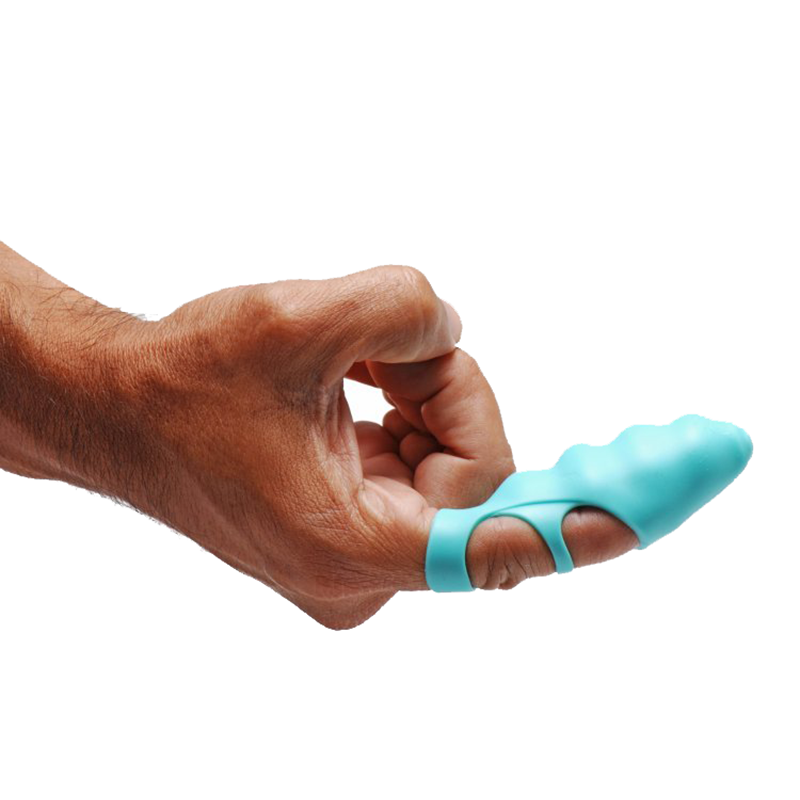 Finger Bang-her Vibe - Teal Finger Bang-her Vibe - Teal