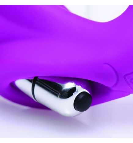 Vibrating Strapless Silicone Strap-on Dildo