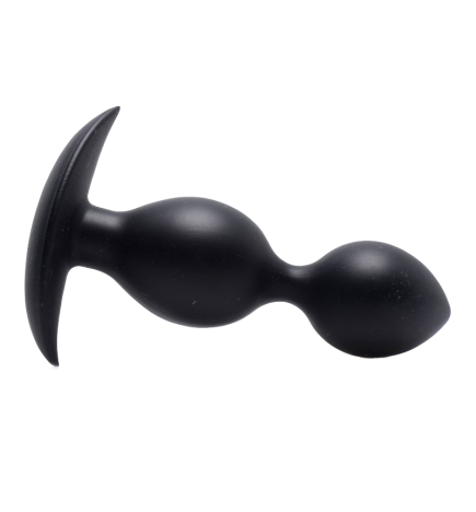 Orbs Steel Weighted Duotone Silicone Anal Plug