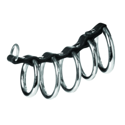 5 Ring Chastity Device