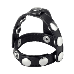 Strict Leather Snap-On Cock and Ball Harness