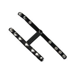 Strict Leather Snap-On Cock and Ball Harness