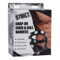 Strict Leather Snap-On Cock and Ball Harness Strict Leather Snap-On Cock and Ball Harness