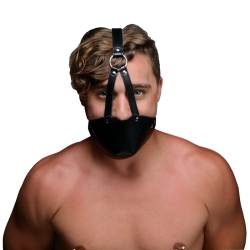 Strict Leather Mouth Harness with Ball Gag