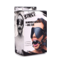 Strict Leather Blindfold Harness and Ball Gag