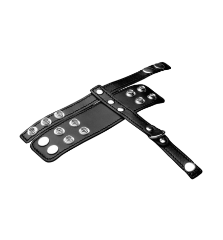 Strict Leather Cock Strap and Ball Stretcher