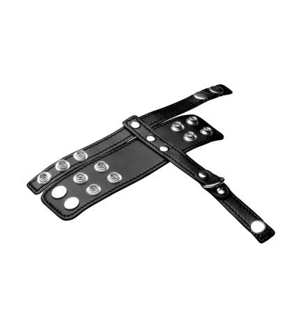 Strict Leather Cock Strap and Ball Stretcher