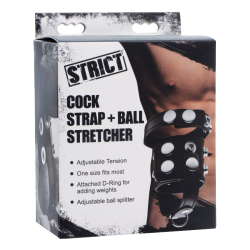 Strict Leather Cock Strap and Ball Stretcher