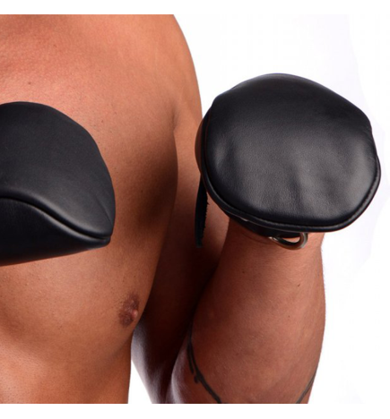 Strict Leather Deluxe Padded Fist Mitts