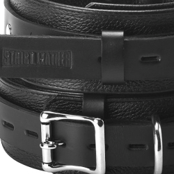 Strict Leather Deluxe Leather Locking Thigh Cuffs
