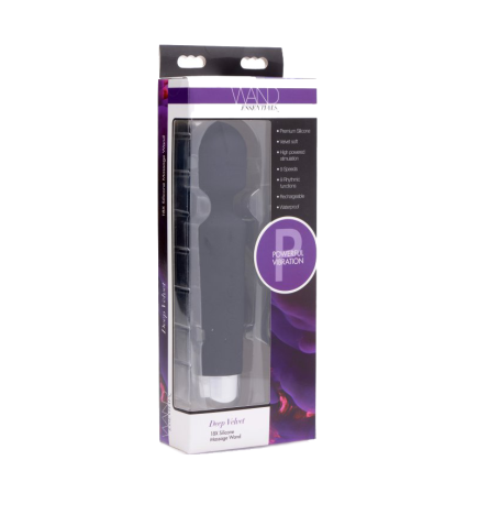 Deep Velvet 18x Silicone Massage Wand