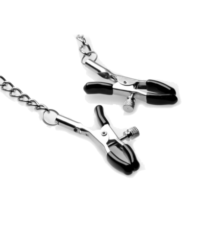 Silicone Ball Gag with Nipple Clamps