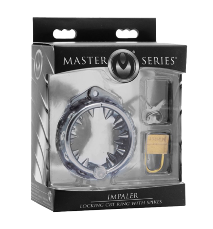 Impaler Locking CBT Ring with Spikes
