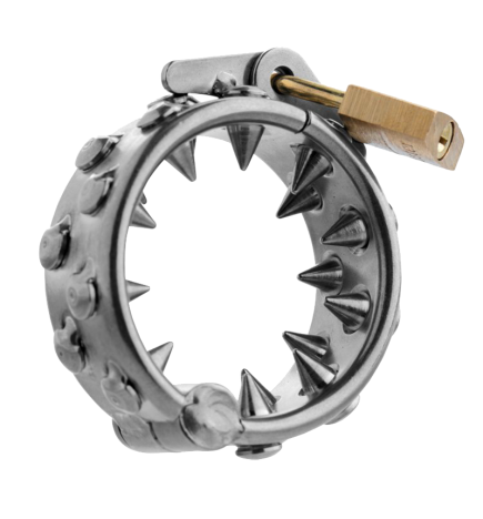 Impaler Locking CBT Ring with Spikes