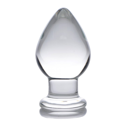 Molten Wide Glass Butt Plug