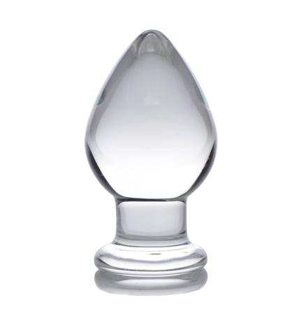 Molten Wide Glass Butt Plug