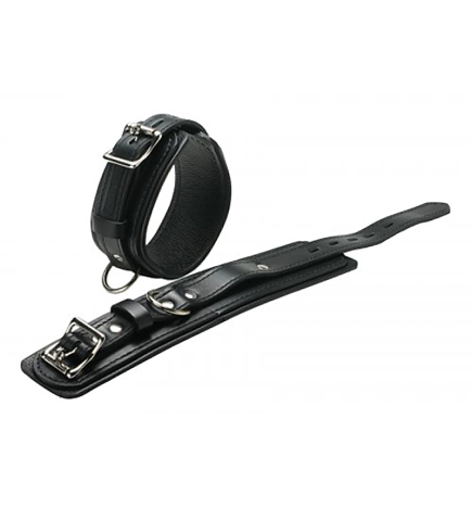 Strict Leather Premium Leather Locking Cuffs