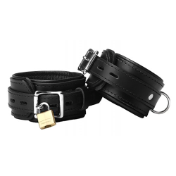 Strict Leather Premium Leather Locking Cuffs