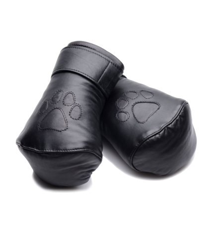 Strict Leather Padded Puppy Mitts