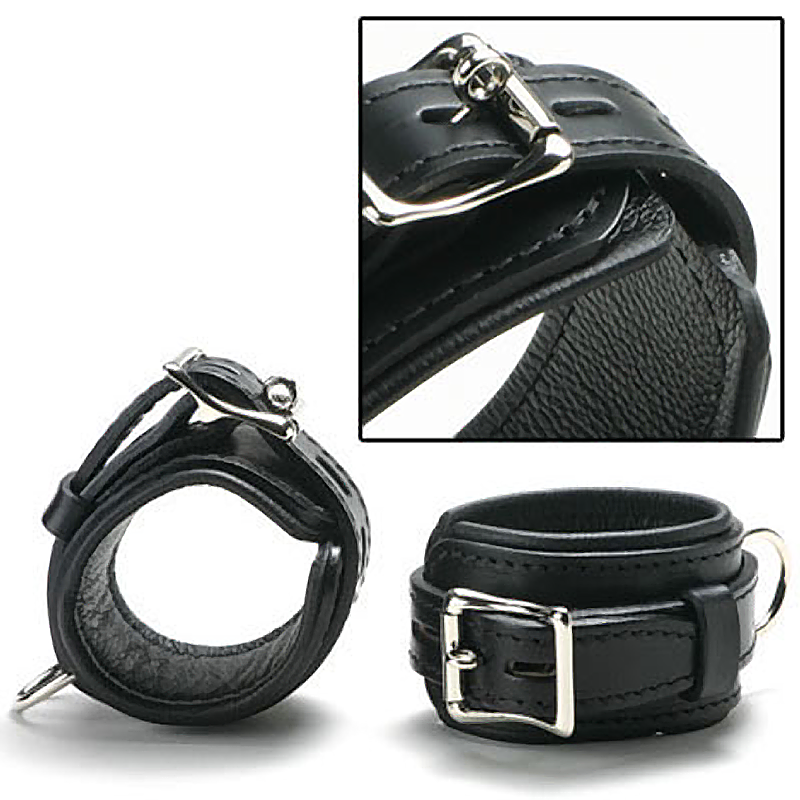 Strict Leather Premium Leather Locking Cuffs