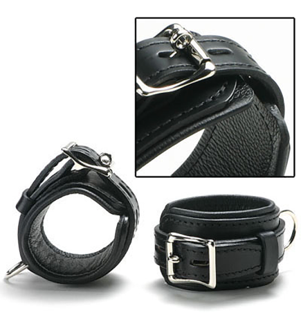 Strict Leather Premium Leather Locking Cuffs