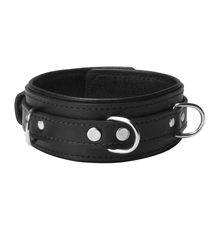 Strict Leather Premium Leather Locking Collar