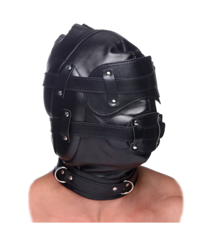 Bondage Hood with Penis Gag