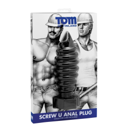 Tom of Finland Screw U Anal Plug