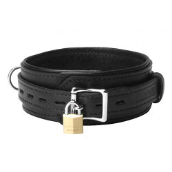 Strict Leather Premium Leather Locking Collar