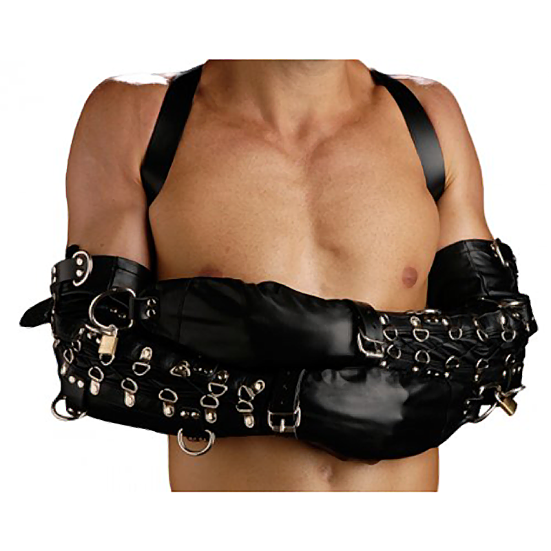 Strict Leather Deluxe Leather Arm Binder Restraint