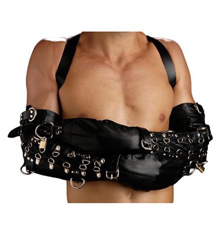Strict Leather Deluxe Leather Arm Binder Restraint