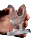 Anchored Clear Anal Plug