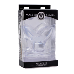Anchored Clear Anal Plug