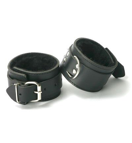 Fur Lined Wrist and Ankle Cuffs